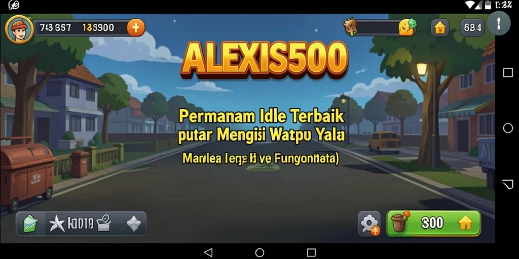 Gameplay menarik dari ALEXIS500 dengan karakter yang beragam.