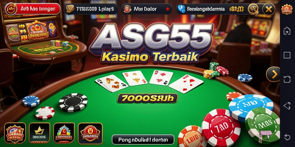 Tampilan menarik dari gameplay ASG55 yang mendebarkan.