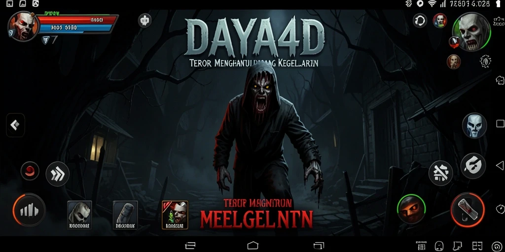 Gameplay menyeramkan dalam <strong>DAYA4D</strong> dengan suasana mencekam yang nyata.