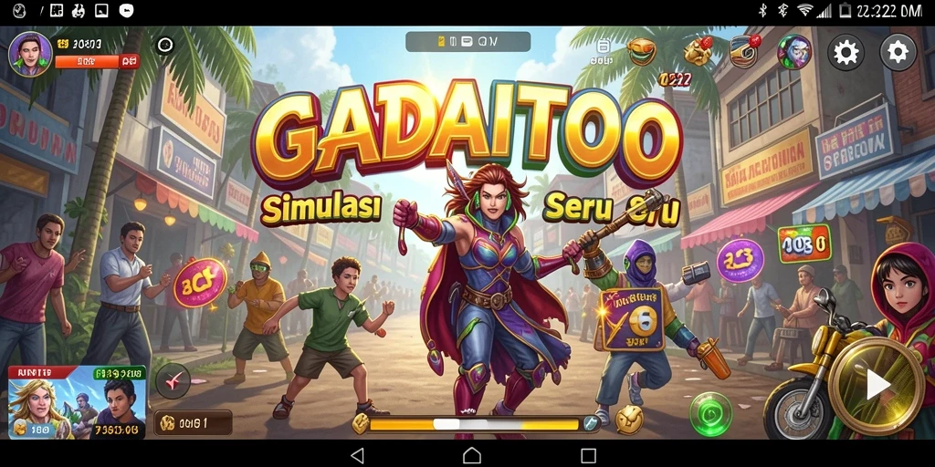 Tampilan gameplay menarik di GADAITOTO dengan grafis yang memukau.