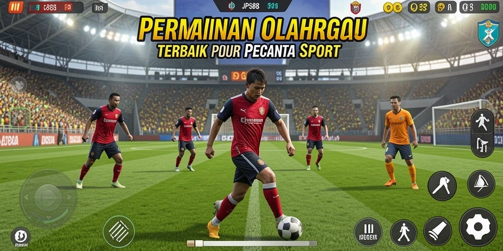 Tampilan gameplay JPS88 menampilkan suasana kompetisi olahraga yang seru.