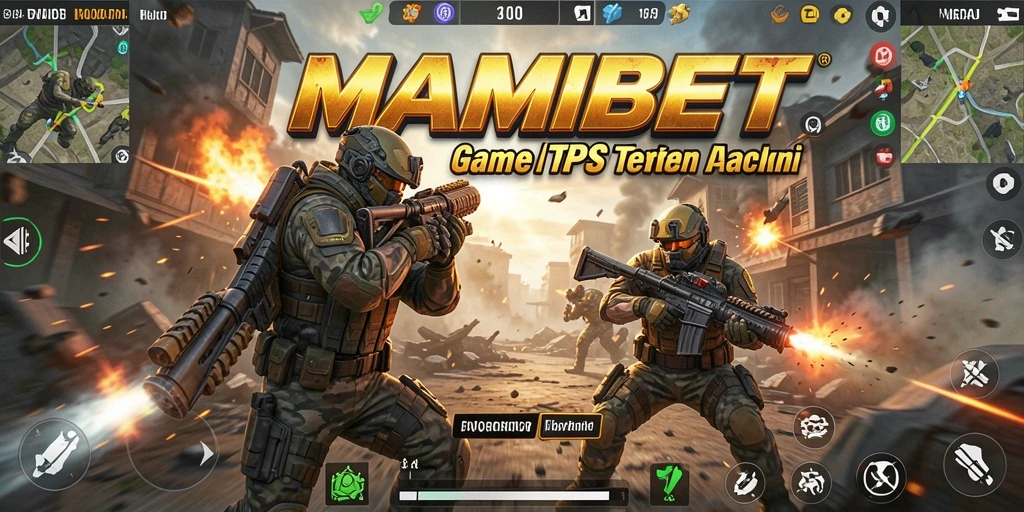 Screenshot MAMIBET yang menunjukkan aksi seru gameplay TPS.