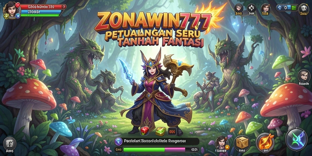 Tampilan gameplay seru dari ZONAWIN777 dalam dunia petualangan.